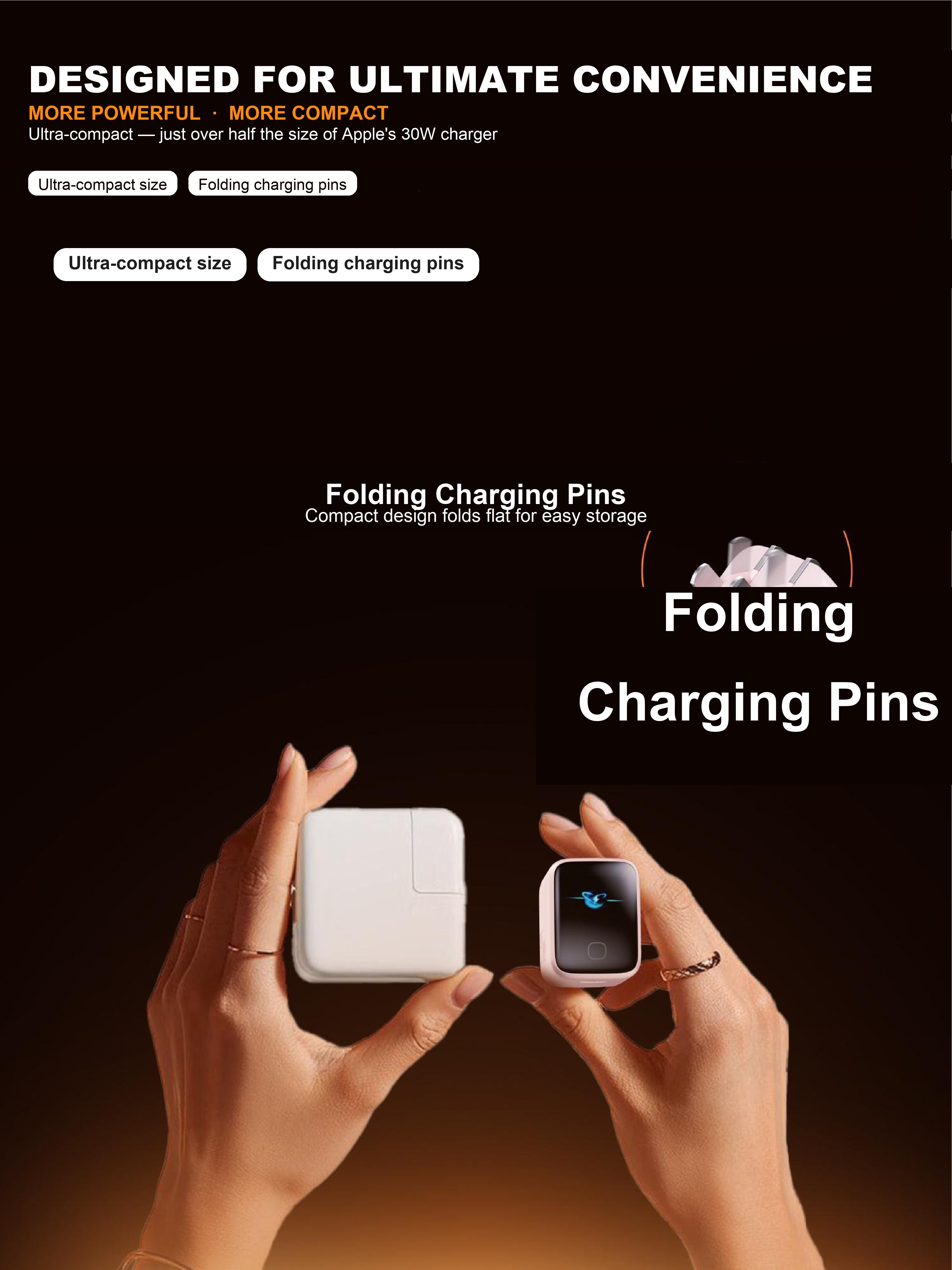 Foldable plug